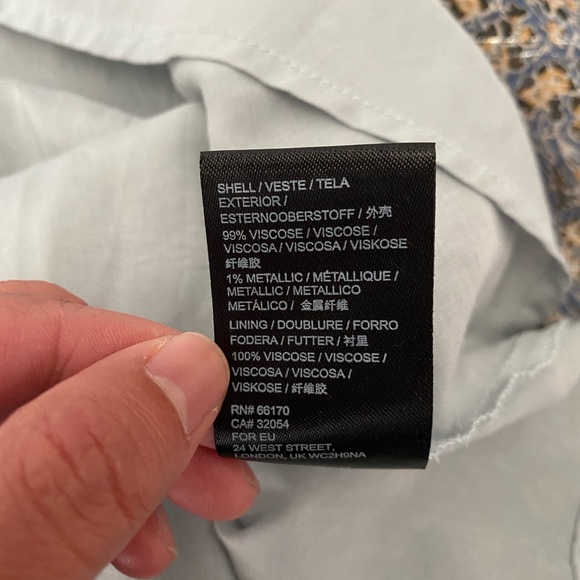 Anthropologie Kira Off-the-Shoulder Peasant Floral Dress: size 12P - Picture 11 of 11